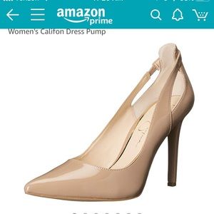 Jessica Simpson Califon Pump Nude, Size 6 M US